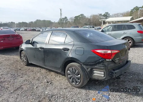 2017 Toyota Corolla Le из США, поврежденный, VIN 5YFBURHE5HP724737